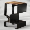 Hubert Therrien | Side Table in Tables by Ylisse. Item made of walnut & steel