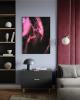 Dead Romance - Limited Edition Abstract Giclée Canvas Art | Prints in Paintings by ZYŪMIN. Item composed of wood and canvas in contemporary or eclectic & maximalism style