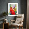 Radiant Spirit | Oil And Acrylic Painting in Paintings by Renata Rush. Item made of aluminum works with boho & mid century modern style