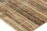 Vintage Zeki Müren Rug with Polychromatic Geometric Stripes | Area Rug in Rugs by Rug and Kilim