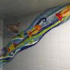 Swimming Upstream | Mosaic in Art & Wall Decor by JK Mosaic, LLC. Item composed of synthetic