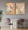 Botanical Essence: Orchid I | Oil And Acrylic Painting in Paintings by Dorothy Fagan Fine Arts. Item composed of canvas in minimalism or mid century modern style