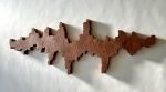Around the World II - wall sculpture | Wall Hangings by Lutz Hornischer - Sculptures in Wood & Plaster. Item made of wood compatible with contemporary and modern style