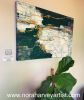 "Early Spring Sunshine" Original Mixed Media Painting | Oil And Acrylic Painting in Paintings by Nora Harvey Artist | Nguyen Chiropractic & Rehabilitation Centre in Windsor. Item composed of canvas & synthetic compatible with contemporary and modern style