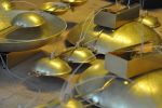 Cropcircle | Sconces by Ombre Portée | La Villa Emerige in Paris. Item made of brass