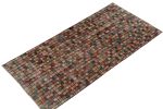1960s Vintage Art Deco Runner in Multicolor Geometric | Area Rug in Rugs by Rug and Kilim