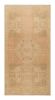 Vintage Oushak Rug in Beige-Brown with Geometric Patterns | Area Rug in Rugs by Rug and Kilim