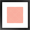 Framed Poster - Art Print 4x4 Folha Oliveira Rosa | Prints by Alzuleycha. Item made of paper works with mediterranean style