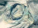 Bluish 29033 | Prints by Rica Belna. Item composed of canvas