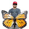 35" Monarch Butterfly | Sculptures by Steve Nielsen Art. Item composed of steel