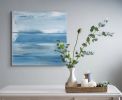 20x20 | Coastal Series | Oil on Canvas | Oil And Acrylic Painting in Paintings by Studio M.E.. Item made of canvas works with contemporary & coastal style
