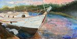 Waitin' For My Time To Come | Oil And Acrylic Painting in Paintings by Julia Lawing Fine Art. Item made of wood with synthetic