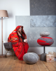 Red Mars - NEW | Benches & Ottomans by KATSU | Katsu Studio in Saint Petersburg. Item composed of cotton in minimalism or art deco style
