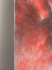Flowering fire | Mixed Media by Francesca Borgo. Item made of canvas with synthetic works with minimalism & contemporary style