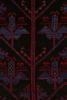 Rug & Kilim's Baluch Afghan rug in Black with Red & Blue | Area Rug in Rugs by Rug and Kilim