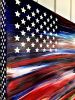 Patriot #3 | Oil And Acrylic Painting in Paintings by Dutch Montana Art. Item composed of canvas