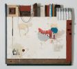 Comfort Zone 62"x67" | Oil And Acrylic Painting in Paintings by Bibby Gignilliat. Item made of wood with synthetic