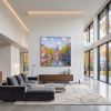 Amsterdam Canal Spring Impasto Oil Painting Fine Art | Oil And Acrylic Painting in Paintings by Dynasty Artisan. Item made of linen compatible with contemporary and eclectic & maximalism style