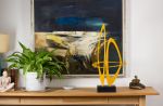 Repose | Sculptures by Paul Stein Sculpture. Item made of steel works with minimalism & mid century modern style
