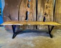 Myrtle Live Edge Dining Table | Tables by Live Edge Lust. Item composed of wood & metal