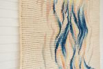 Ice Breakup - Macrame Wall Hanging | Tapestry in Wall Hangings by Demi Kahn Art. Item made of cotton with fiber