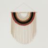 Aura | Macrame Wall Hanging in Wall Hangings by YASHI DESIGNS. Item made of cotton with fiber works with boho & mid century modern style