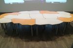 Tesselation Tables | Conference Table in Tables by CP Lighting | SevOne in Newark. Item composed of wood and steel