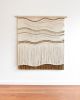 Tides | Macrame Wall Hanging in Wall Hangings by Tamar Samplonius. Item composed of cotton and fiber