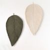 Leaf wall sculpture | Macrame Wall Hanging in Wall Hangings by YASHI DESIGNS | Netflix Los Angeles in Los Angeles. Item composed of cotton compatible with minimalism and contemporary style