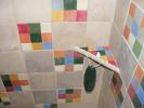 Master Bath Shower | Sculptures by Rachel Kaiser Art. Item composed of cement