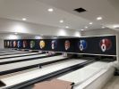 Bowling Alley Mural | Murals by Lindsey Millikan. Item composed of synthetic