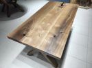 Custom Dining Table - Dining Room Table - Wooden Table | Tables by LuxuryEpoxyFurniture. Item composed of wood and synthetic