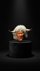 Hand-Carved Mythological Sculpture in Natural Wood | Decorative Objects by Holzkunst Samuel Meisinger. Item composed of wood compatible with art deco style