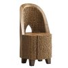 Bondi Hand Carved Chair | Accent Chair in Chairs by Pfeifer Studio. Item composed of wood in contemporary or country & farmhouse style