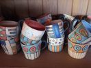 mug | Drinkware by Cécile Brillet, Tierra i fuego ceramics. Item composed of stoneware