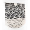 Extra Large Painted Stripe Canvas Wall Hanging | Wallpaper in Wall Treatments by Julia Canright. Item made of wood with canvas works with coastal & modern style