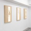Herbarium: Tanacetum Vulgare - Wall Light Sculpture | Wall Sculpture in Wall Hangings by Mateusz Wappa Design & Research. Item made of birch wood & glass compatible with minimalism and modern style