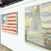 Cruce del Rio: River Dress | Oil And Acrylic Painting in Paintings by Polly Alice | Oak Street Mansion in Kansas City. Item composed of canvas and synthetic
