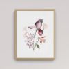 Floral No. 10 : Original Watercolor Painting | Paintings by Elizabeth Beckerlily bouquet. Item made of paper works with minimalism & contemporary style