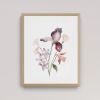 Floral No. 10 : Original Watercolor Painting | Paintings by Elizabeth Becker. Item made of paper works with minimalism & contemporary style