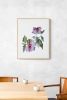 Hibiscus No. 2 : Original Watercolor Painting | Paintings by Elizabeth Becker. Item composed of paper in boho or minimalism style