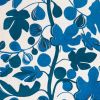 Blue Figs Fabric | Curtain in Curtains & Drapes by Jessie de Salis. Item made of linen compatible with boho and mid century modern style