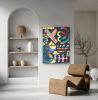 Moonlight | Mixed Media by Paula Saslow, Copper Rose Art. Item composed of wood compatible with industrial and modern style