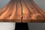 French Walnut with Sled Base | Dining Table in Tables by L'atelier Mata. Item composed of walnut and steel