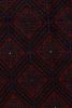 Rug & Kilim's Baluch Tribal Rug in Red & Navy Blue Patterns | Area Rug in Rugs by Rug and Kilim