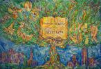 ‘Tree of Knowledge’ painting | Oil And Acrylic Painting in Paintings by Lennon Michalski | Lewis Honors College in Lexington. Item made of canvas with synthetic