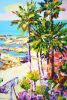 Road to the ocean. | Oil And Acrylic Painting in Paintings by IRYNA KASTSOVA. Item composed of canvas compatible with coastal and mediterranean style