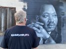 Martin Luther King Jr. - Portland, OR | Murals by Shane Grammer Arts | Stahl Firepit LLC in Portland