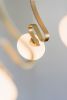 Coronette 7 Chandelier | Chandeliers by Sara Schoenberger. Item made of brass with glass works with contemporary & art deco style