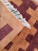 Terracotta Beni Ourain Style Rug – Handmade Moroccan Wool | Rugs by Berber Luxe. Item composed of wool compatible with boho and art deco style